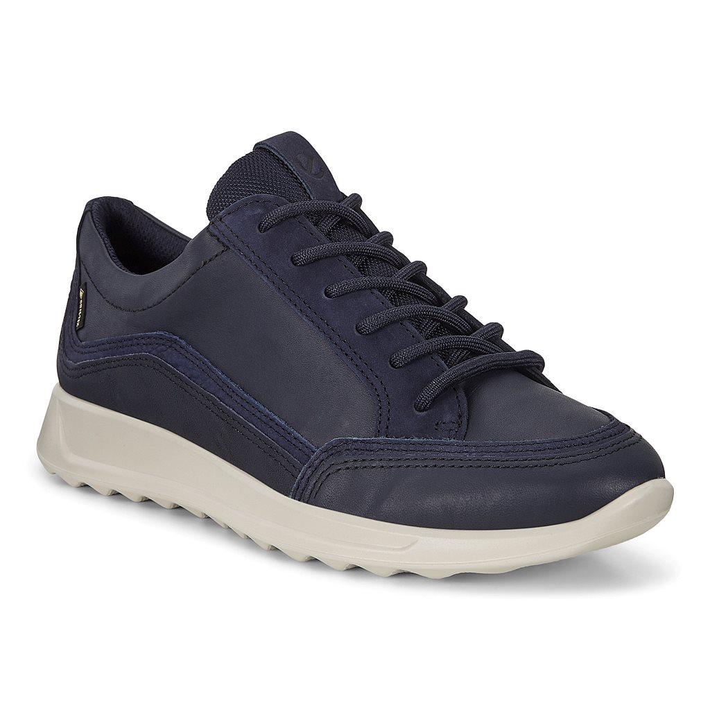 Ecco Flexure Runner Womens Sneakers Blue Outlet - India EXU-346752